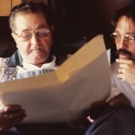 Barry Ancelet (right) with Cajun artist Lanese Vincent (left). Photo by Philip Gould Barry Ancelet (right) with Cajun artist Lanese Vincent (left). Photo by Philip Gould