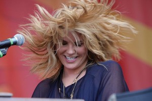 Grace Potter at Jazz Fest. Photo by Earl Perry. Grace Potter at Jazz Fest. Photo by Earl Perry.