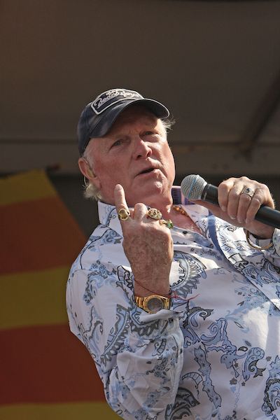 Mike Love with the Beach Boys at Jazz Fest. Photo by Earl Perry. Mike Love with the Beach Boys at Jazz Fest. Photo by Earl Perry.