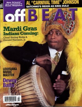 Offbeat Cover for February, 2001
