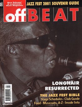 Offbeat Cover for May, 2001