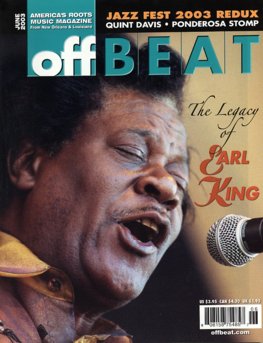 Offbeat Cover for June, 2003