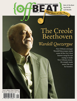 Offbeat Cover for January, 2008