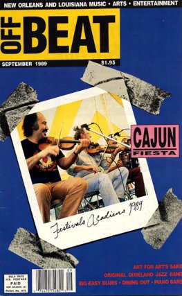 Offbeat Cover for September, 1989