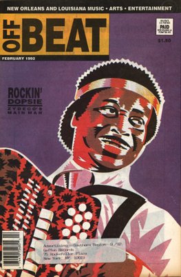 Offbeat Cover for February, 1992