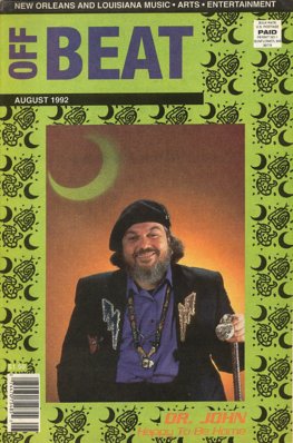 Offbeat Cover for August, 1992