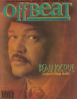 Offbeat Cover for April, 1994