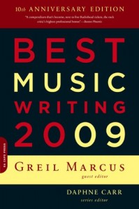 best music writing 2009