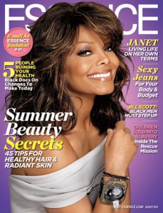 Janet Jackson cover Essence Magazine