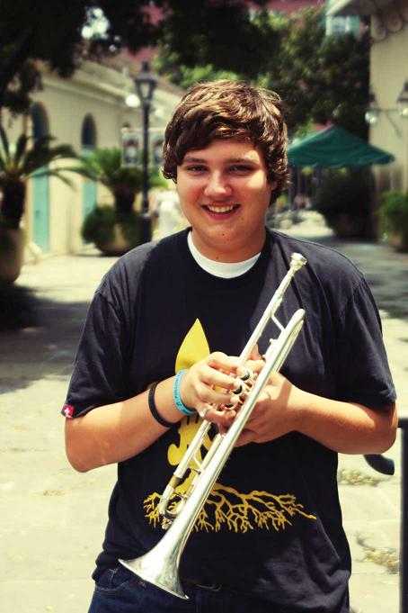 Trumpeter John Michael Bradford