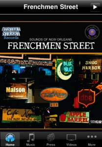 Frenchmen Street iPhone App