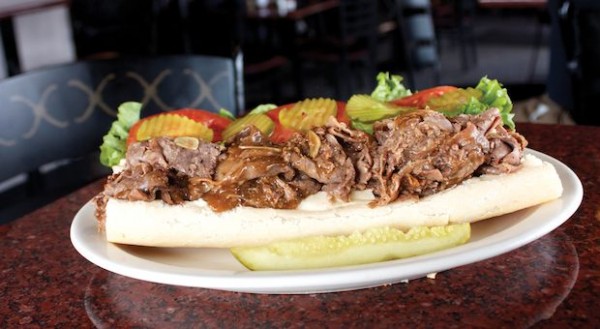 Sammy's Deli's Roast Beef Po-Boy