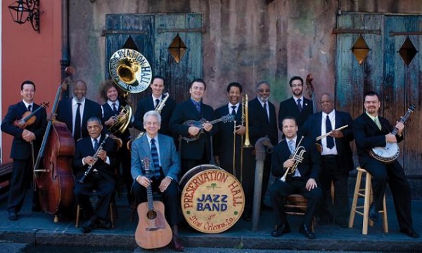 Preservation Hall Jazz Band with Del McCoury. Photo by Shannon Brinkman.