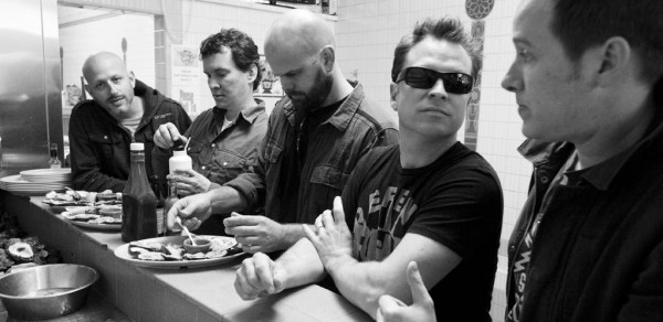 Galactic at Casamento's. Galactic at Casamento's.