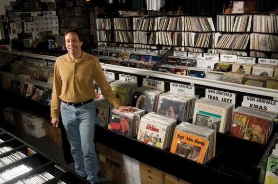 Owner Barry Smith at the Louisiana Music Factory. Photo by Ryan Hodgs...
</p>
				<div class=