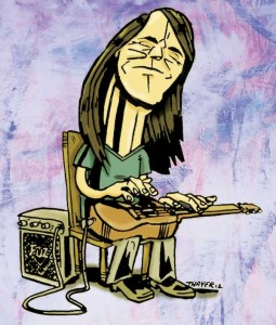 Colin Lake. Illustration by Kevin Thayer.