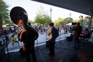 James Andrews Band play Jazz in the Park in Armstrong Park on April 5, 2012. Photo by Josh Brasted.