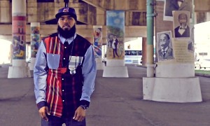 Stalley under the Claiborne Overpass Stalley under the Claiborne Overpass