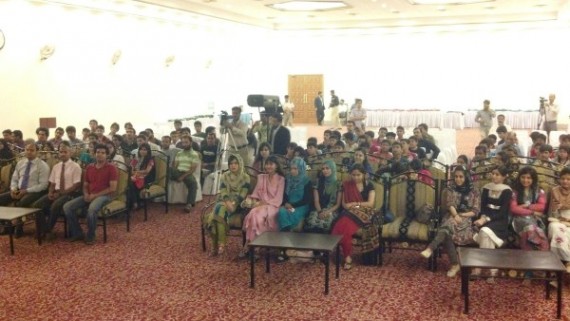 The Stooges Brass Band performing in Hyderabad, Pakistan.