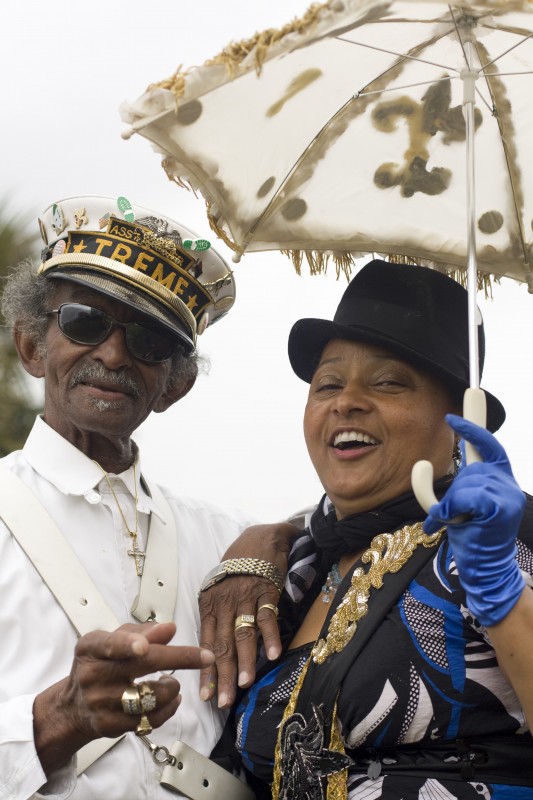 Uncle Lionel Batiste at Mardi Gras