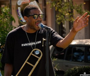 Glen David Andrews Charged with Murder. Photo by Aaron Lafont