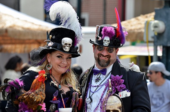 Crescent City Blues and BBQ Festival Fans, photo Kim Welsh