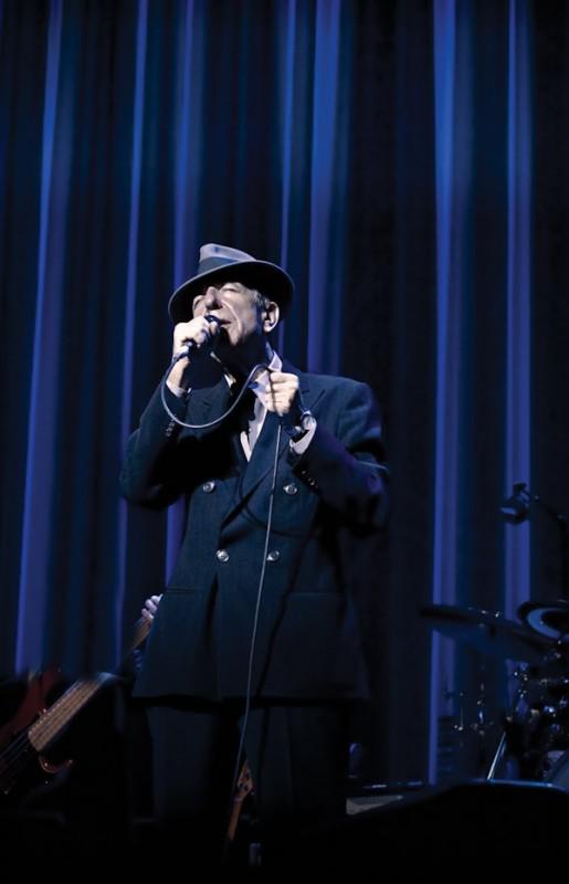 Leonard Cohen, press photo, OffBeat Magazine