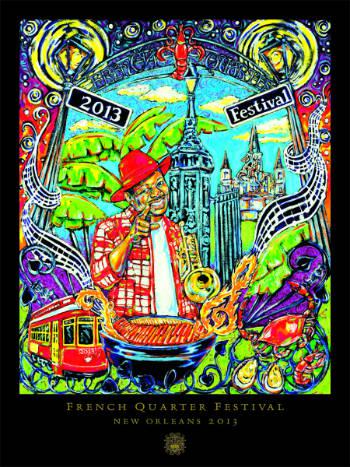 FQF 2013 Poster with Kermit Ruffins