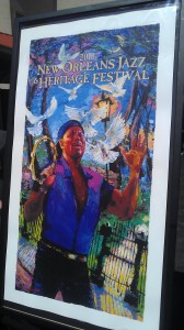 Official Jazz Fest 2013 Poster ft. Aaron Neville Official Jazz Fest 2013 Poster ft. Aaron Neville