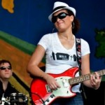 Mia Borders at Jazz Fest by Kim Welsh