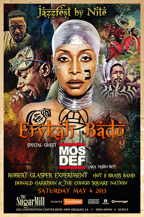 Badu Mos Def Glasper JF13 Badu Mos Def Glasper JF13