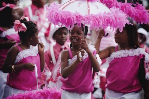 Original Big 7 SAPC Mothers Day Second Line 2013 by Abdul Aziz - pink girls