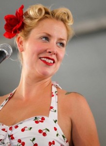 Linnzi Zaorski cherry dress