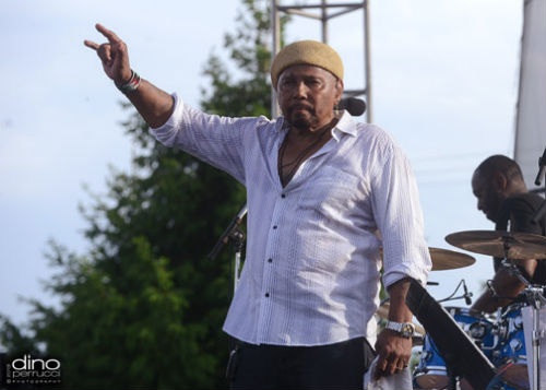 Aaron Neville, Michael Arnone's Crawfish Fest, 2013, photo, Dino Perrucci Aaron Neville, Michael Arnone's Crawfish Fest, 2013, photo, Dino Perrucci