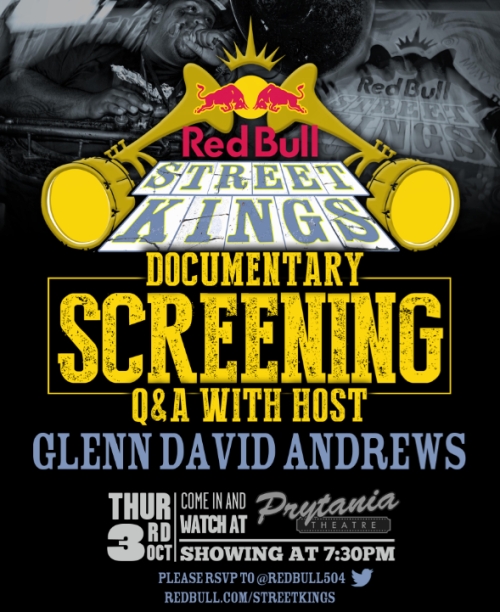 RBSK film screenng at Prytania Oct 3