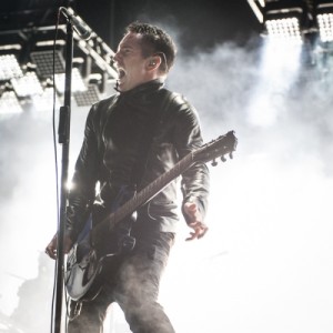 Nine Inch Nails performs at Voodoo Fest 2013 in New Orleans, LA.