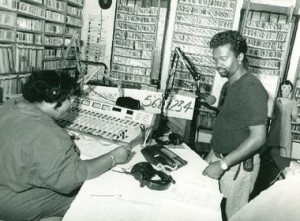 WWOZ-Dwayne-and-Brown-Sugar-in-studio-at-Armstrong-Park