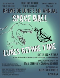 Krewe de Lune flyer Krewe de Lune Ball 2014