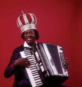 Clifton Chenier, press photo, OffBeat Magazine, March 2014