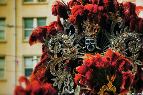 Kim Vrey, Mardi Gras, 2014, photo, OffBeat Magazine Kim Vrey, Mardi Gras, 2014, photo, OffBeat Magazine