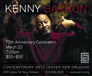 Kenny Barron at the CAC New Orleans