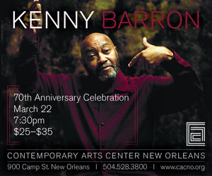 Kenny Barron at the CAC Kenny Barron at the CAC New Orleans