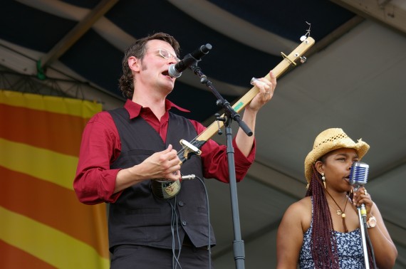 North Mississippi Allstars, Jazz Fest 2014, by Stephen Maloney, OffBeat Magazine North Mississippi Allstars, Jazz Fest 2014, by Stephen Maloney, OffBeat Magazine