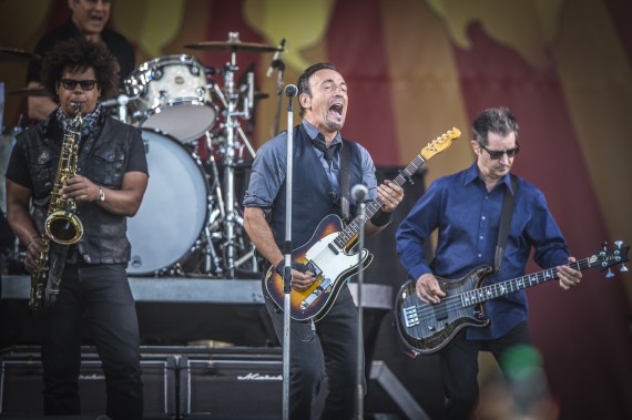 Bruce Springsteen, Jazz Fest 2014, by Willow Haley, OffBeat Magazine Bruce Springsteen, Jazz Fest 2014, by Willow Haley, OffBeat Magazine