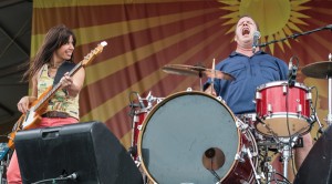 Cowboy Mouth, Jazz Fest 2014, photo, Golden G. Richard III, OffBeat Magazine, June 2014