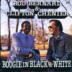 Rod Bernard & Clifton Chenier, Boogie in Black & White, album cover, OffBeat Magazine, October 2014
