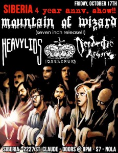 Siberia Four Year Anniversary Show 10.17