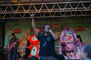 Bo Dollis Jr., Wild Magnolias, Photo by Stephen Maloney, OffBeat Magazine