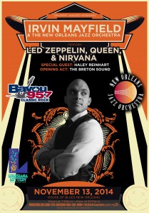 New Orleans Jazz Orchestra, Rock Tribute, House of Blues