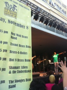 Shamarr Allen, Treme Creole Gumbo Fest